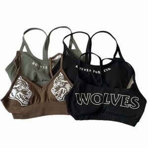 4 Darc Sport SHE wolves sports bras black olive brown